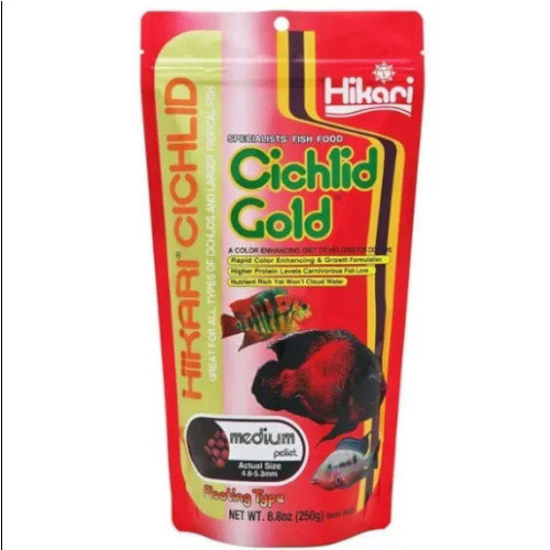 Hikari Cichlid Gold Medium Pellet 250g