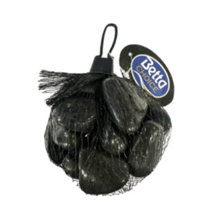 Betta Black Pebbles 3-5mm 500g (Net Bag)